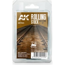 Ak Interactive 7023, 3X35 Ml. Basit Kir Efektleri Enamel Boya Seti