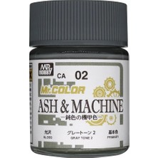 Mr. Hobby Mr.hobby Ca-02, 18 Ml. Ash & Machıne Gray Tone 2 Mr.color Maket Boyası