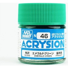 Mr. Hobby Mr.hobby N-046, 10 Ml. Emerald Green Acrysion Maket Boyası