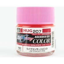 Mr. Hobby Mr.hobby HUG-207, 10 Ml. Lıive Concert Pink Aqueous Gundam Maket Boyası