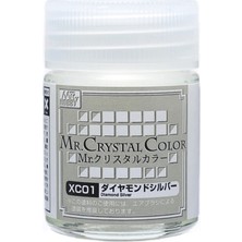 Mr. Hobby Mr.hobby Xc-01, 18 Ml. Diamond Silver Mr.crystal Color Maket Boyası