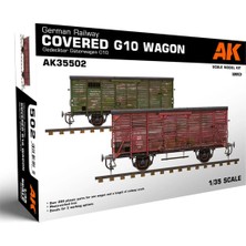 Ak Interactive 35502, 1/35 Alman G10 Yük Vagonu Plastik Maketi