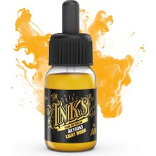 Ak Interactive 16053, 30 Ml. Açık Ahşap Akrilik Mürekkep