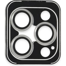 sbodurhome Joko Apple iPhone 16 Pro Max Pvd Metal Kamera Lens - Gümüş