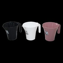 Hace Bazaar Kapaksız - Renkli Plastik Bakliyat Süzgeç (4887)