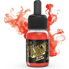 Ak Interactive 16051, 30 Ml. Dövme Kırmızısı Akrilik Mürekkep