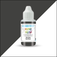 Ht 421, 18 Ml. Mat Siyah Akrilik Boya