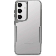 Berselya Underwear & Accessories Newface Samsung Galaxy S24 Kılıf Boyi Silikon Kapak - Gümüş