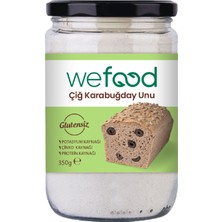 Wefood Glutensiz Çiğ Karabuğday Unu  350 G (3'li Paket)