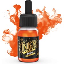 Ak Interactive 16043, 30 Ml. Floresan Turuncu Akrilik Mürekkep