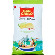 San Carlo Limon & Kırmızı Biber Patates Cipsi 150 G (4'li Paket)