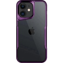 B&A Newface Apple iPhone 11 Kılıf Boyi Silikon Kapak - Derin Mor