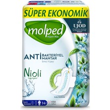 Molped Hijyen Max Süper Ekonomik Gece Hijyenik Ped 14'lü (4'li Paket)