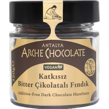 Antalya Arche Chocolate Bitter Çikolatalı Fındık 120 G (4'li Paket)