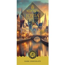 Jovia Belgium Style Bitter Sade Çikolata 80 G (6'li Paket)