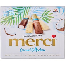 Merci Hindistan Cevizli Çeşitli Çikolatalar 250 G (5'li Paket)