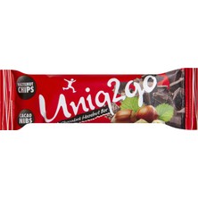 UNIQ2GO Chocodark Fındıklı ve Proteinli Bar 38 G (7'li Paket)