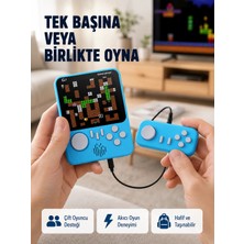 MiraLive Tv Bağlantılı Çift Lu Şarjlı Retro Gamepad Seti