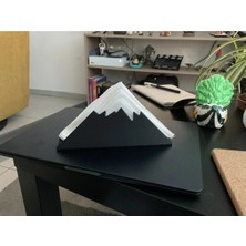 Filkorium3D Dağ Tasarımlı Peçetelik - Masa Üstü Dekoratif Dağ Modelli Peçetelik - Peçete Tutucu
