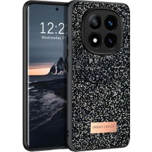Royaleks Onegif Xiaomi Redmi Note 14 Pro 4g Bright Simli Kapak - Siyah