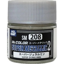 Mr. Hobby 10 Ml. Super Duralumin Iı Mr.color Metalik Colors Serisi Maket Boyası, Mr.hobby SM208