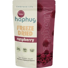 Haphug Freeze Dried Frambuaz 20 G (4'li Paket)