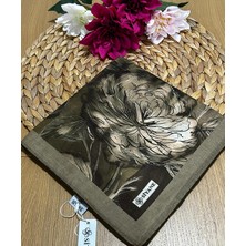 Siyane Scarf Lotus Desen Eşarp 07