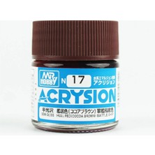 Mr. Hobby Mr.hobby N-017, 10 Ml. Hull Red Acrysion Maket Boyası