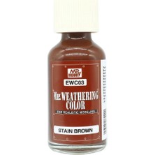Mr. Hobby Mr.hobby Ewc-03, 40 Ml. Weathering Color Stain Brown Eskitme Maket Boyası