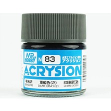 Mr. Hobby Mr.hobby N-083, 10 Ml. Dark Gray 2 Acrysion Maket Boyası