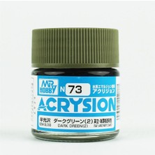 Mr. Hobby Mr.hobby N-073, 10 Ml. Dark Green Acrysion Maket Boyası