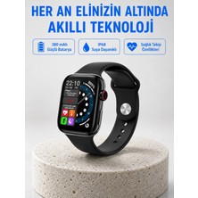 Hace Bazaar Yüksek Çözünürlüklü 1.9" Akıllı Saat – 5-6 Gün Aktif Kullanım, Şık ve Modern Tasarım