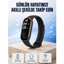 Epilons Tpu ve Silikon Kordonlu Akıllı Bileklik - 20 Gün Bekleme Süresi Yeni Nesil