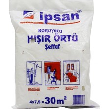 Hace Bazaar 30-M2 = 4x7.5mt Hışır Şeffaf Koruyucu Örtü (4887)