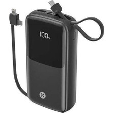 Dexim K23 LED Ekranlı 3in1 Kablolu 10000 Mah DCA0039 Powerbank - Teşhir