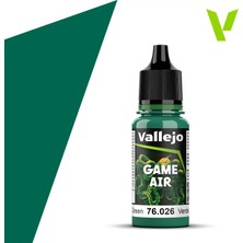 Vallejo 76026, 18 Ml. Jade Green Model Air Maket Boyası