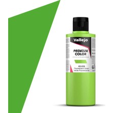 Vallejo 63039, 200 Ml. Green Fluo Premium Rc Color Maket Boyası