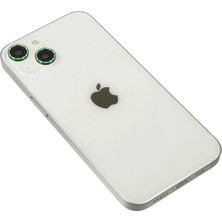 Royaleks Apple Iphone 14 Diamond Kamera Lens - Yeşil