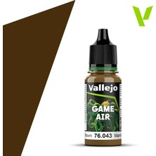 Vallejo 76043, 18 Ml. Beasty Brown Model Air Maket Boyası