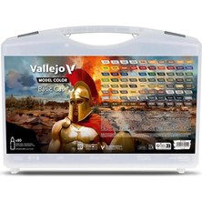 Vallejo 70252, 80X18 Ml. Figür ve Genel Renkleri Model Color Boya Seti