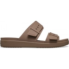 Crocs Brooklyn Buckle Low Low Kadin Kahverengi Terlik 211215-2Q9