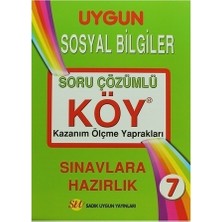 Belirtilmemiş 6. Sınıf Sosyal Bilgiler Köy - Sadık Uygun Yay.