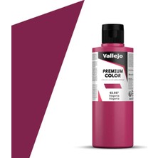 Vallejo 63007, 200 Ml. Magenta Premium Rc Color Maket Boyası