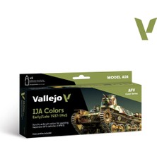 Vallejo 71160, 8X18 Ml. Ija Colors Early/late 1937-1945 Model Air Boya Seti