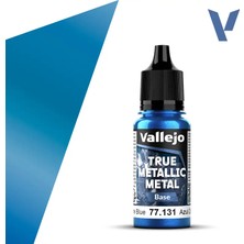 Vallejo 77131, 18 Ml. Sapphire Blue Base True Metallic Metal Maket Boyası