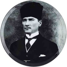 Porland Atatürk Desen3 Dekoratif Tabak 28CM