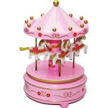 Hace Bazaar Music Box Carousel Müzikli Atlı Karınca (4887)