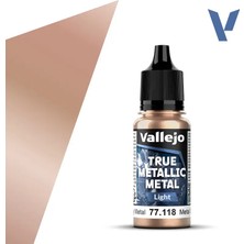 Vallejo 77118, 18 Ml. Rusty Metal Light True Metallic Metal Maket Boyası