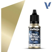 Vallejo 77119, 18 Ml. Aged Metal Light True Metallic Metal Maket Boyası