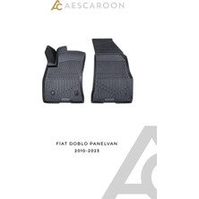 Aescaroon Fiat Doblo Panelvan 2010-2023 Arası 3D Havuzlu Paspas